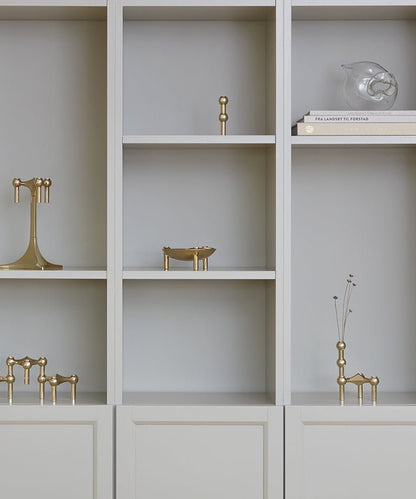 Bougeoir Bol - Or - Stoff nagel - Design Contemporain - Maison Caldeira
