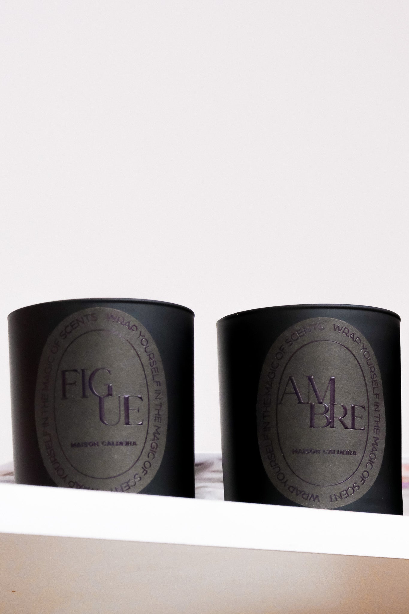 Bougie parfumée - FIGUE - Maison Caldeira - Design Contemporain - Maison Caldeira