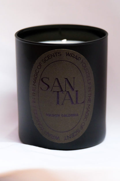 Bougie parfumée - SANTAL - Maison Caldeira - Design Contemporain - Maison Caldeira