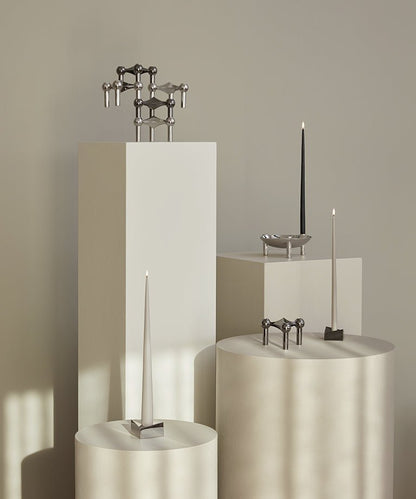 Bougies fines - Noir - Stoff nagel - Design Contemporain - Maison Caldeira