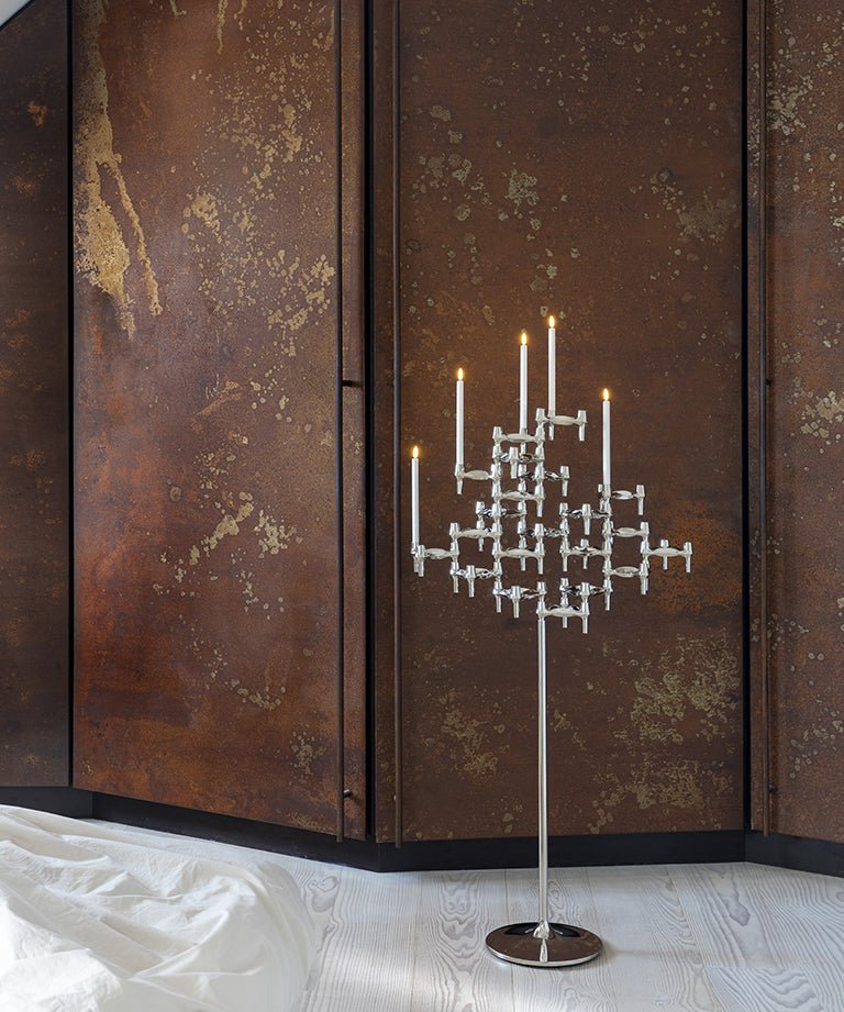 Bougies led - Blanc - Stoff nagel - Design Contemporain - Maison Caldeira