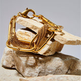 Bracelet Ramey - Or - Maison Caldeira