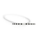 Bracelet Reptile Diamants & Or blanc - Maison Caldeira