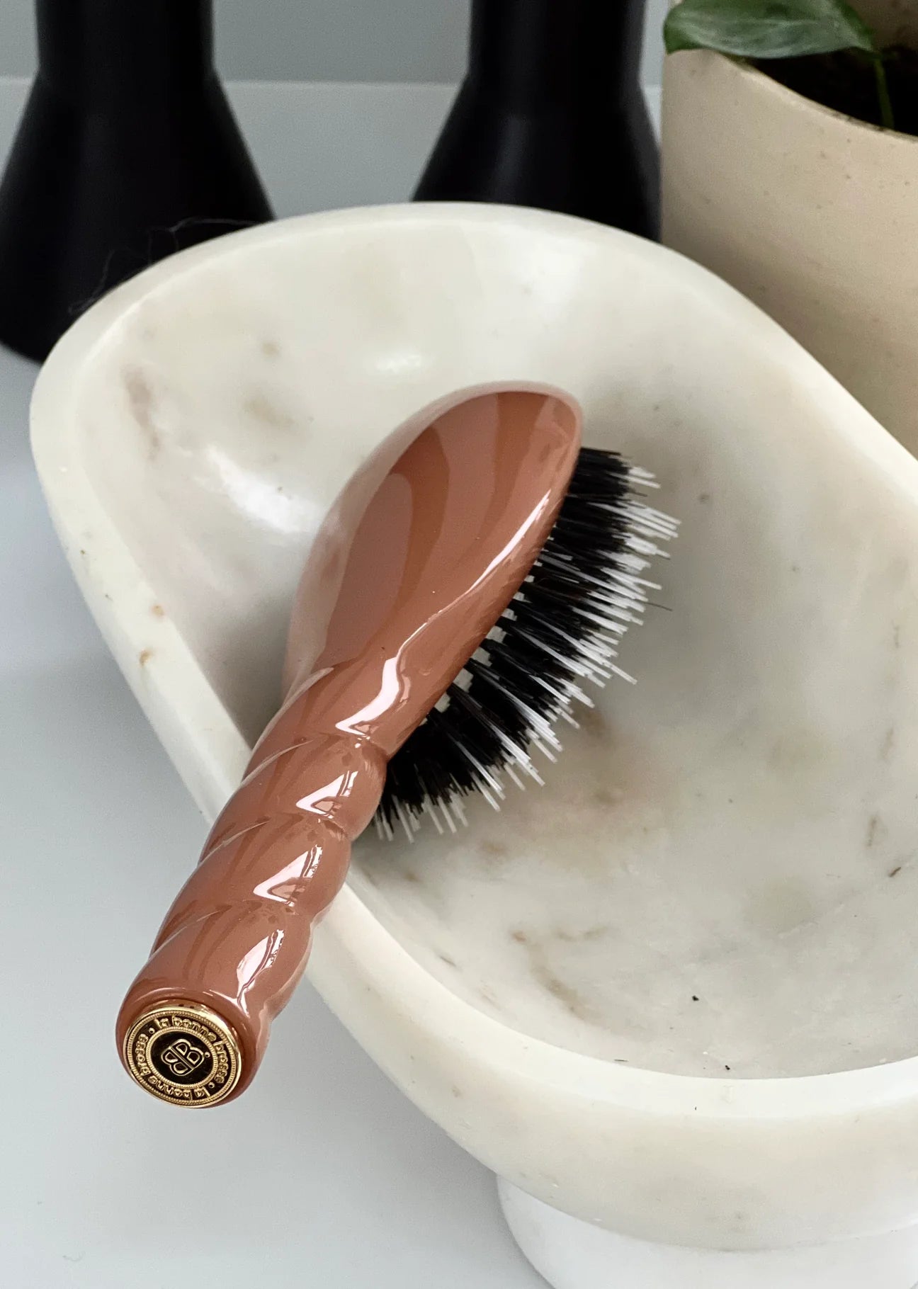 Brosse à cheveux - N.02 L'INDISPENSABLE Terracotta - Maison Caldeira