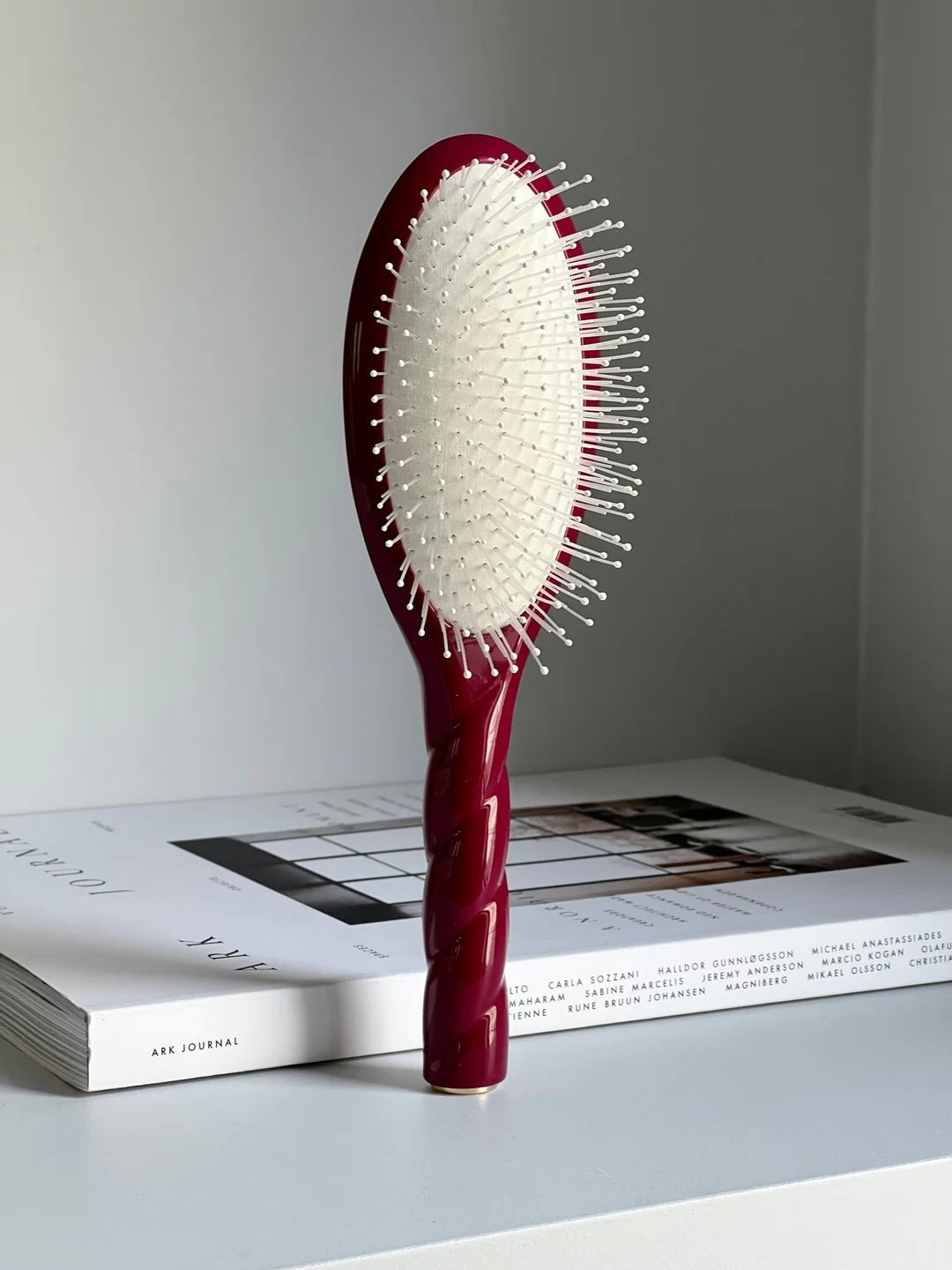 Brosse à cheveux - N°4 LA MIRACLE Cerise - Maison Caldeira