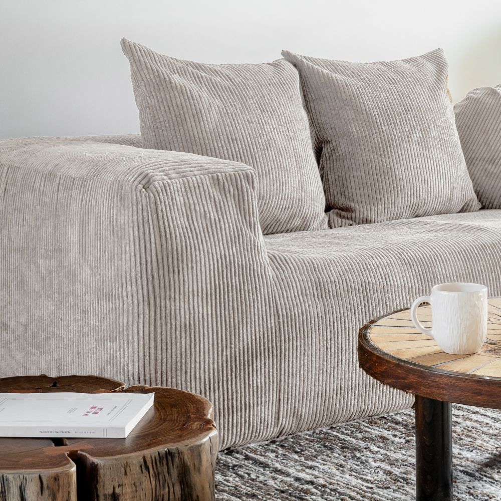 Canapé Coopl en velours côtelé - Caldeira