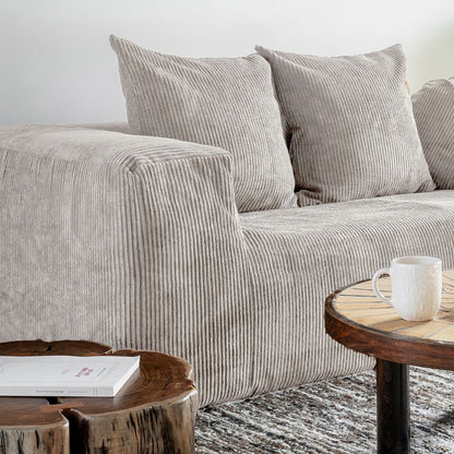 Canapé Coopl en velours côtelé - Caldeira