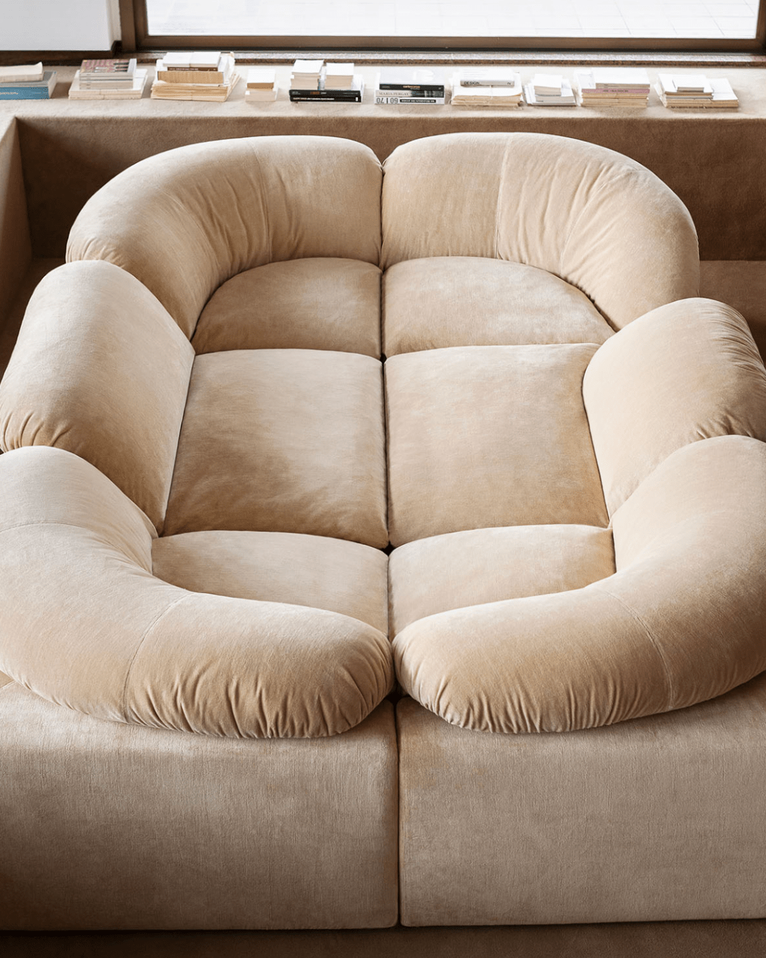 Canapé modulable Butter – Faye Toogood x Tacchini Furniture - Maison Caldeira - Design Italien - Maison Caldeira