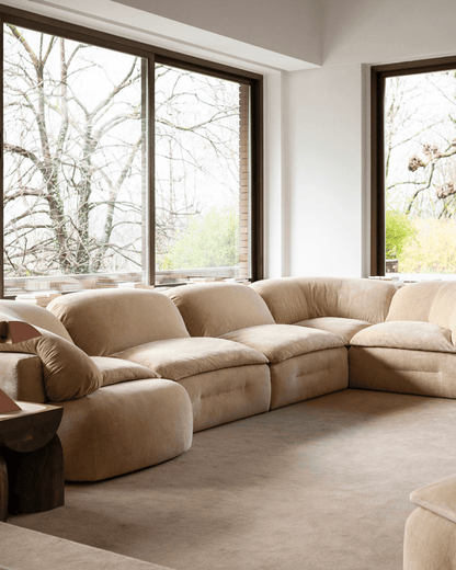 Canapé modulable Butter – Faye Toogood x Tacchini Furniture - Maison Caldeira - Design Italien - Maison Caldeira