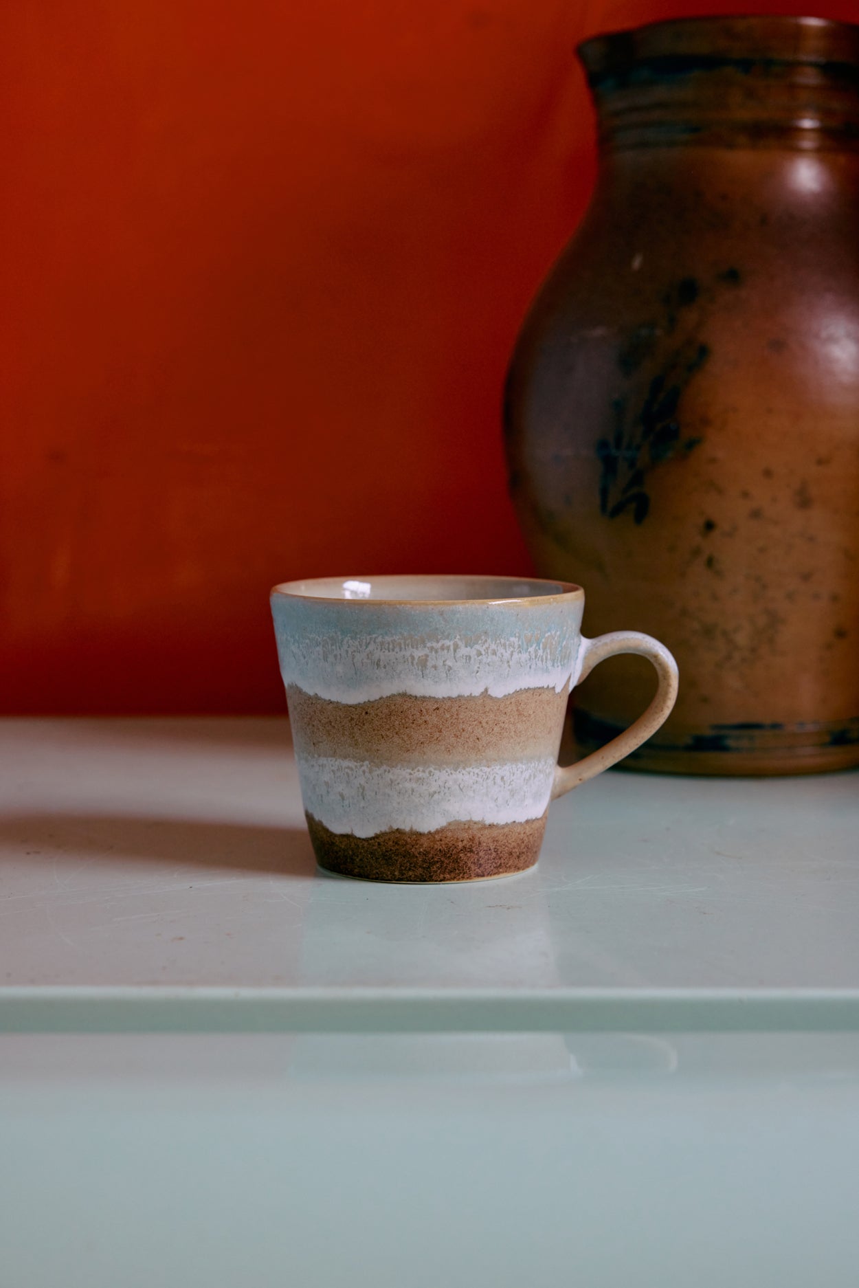 Céramique des années 70 : Mug à cappuccino - Maison Caldeira