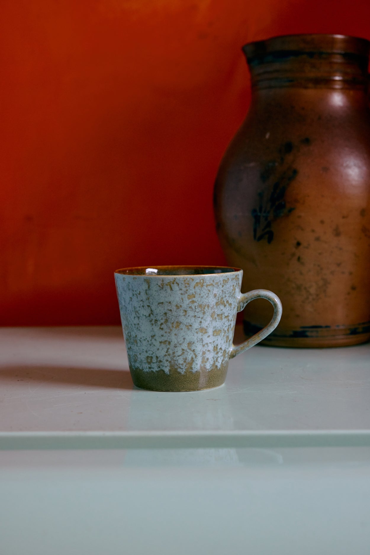 Céramique des années 70 : Mug à cappuccino - Maison Caldeira