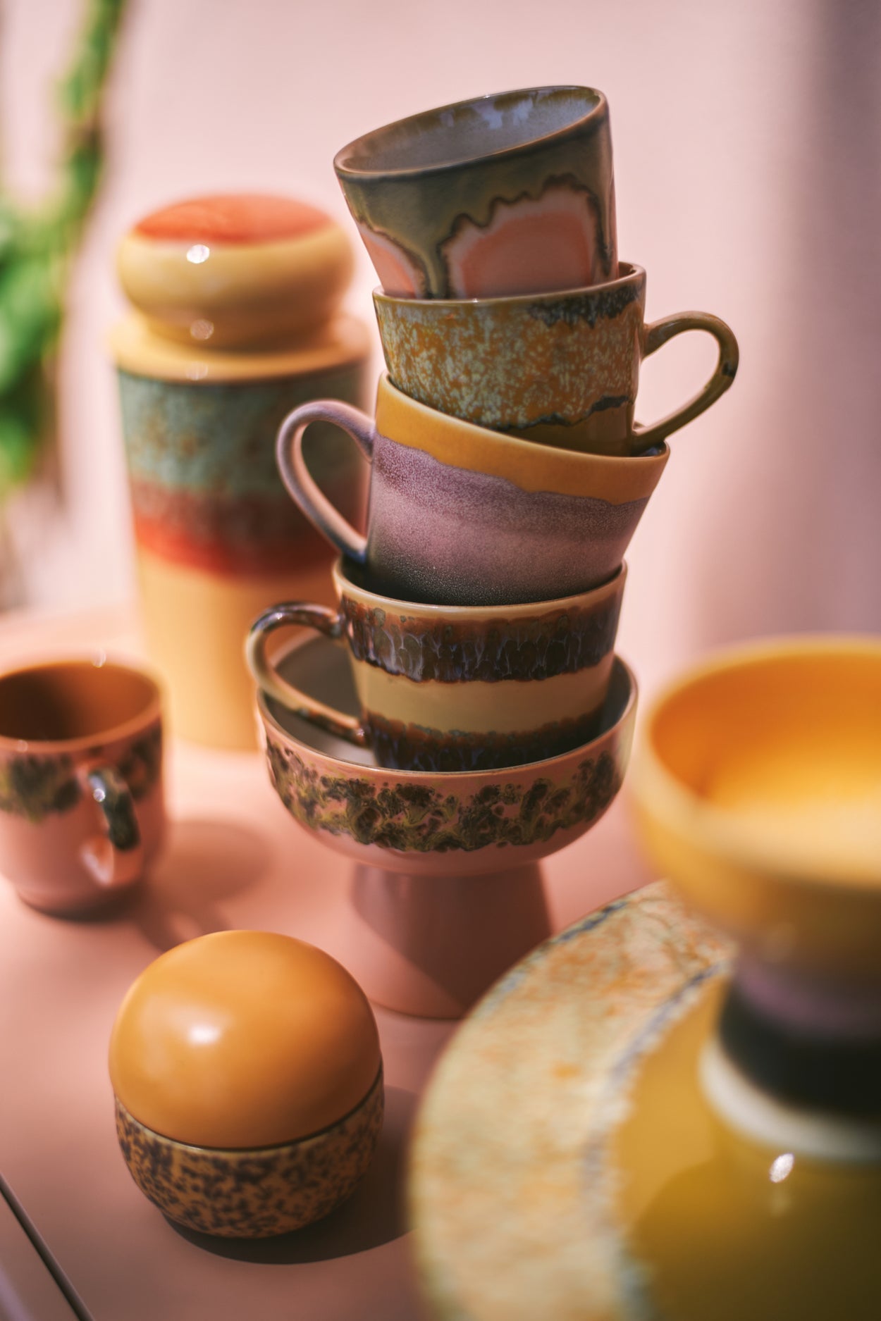 Céramique des années 70 : Mug à cappuccino - Maison Caldeira