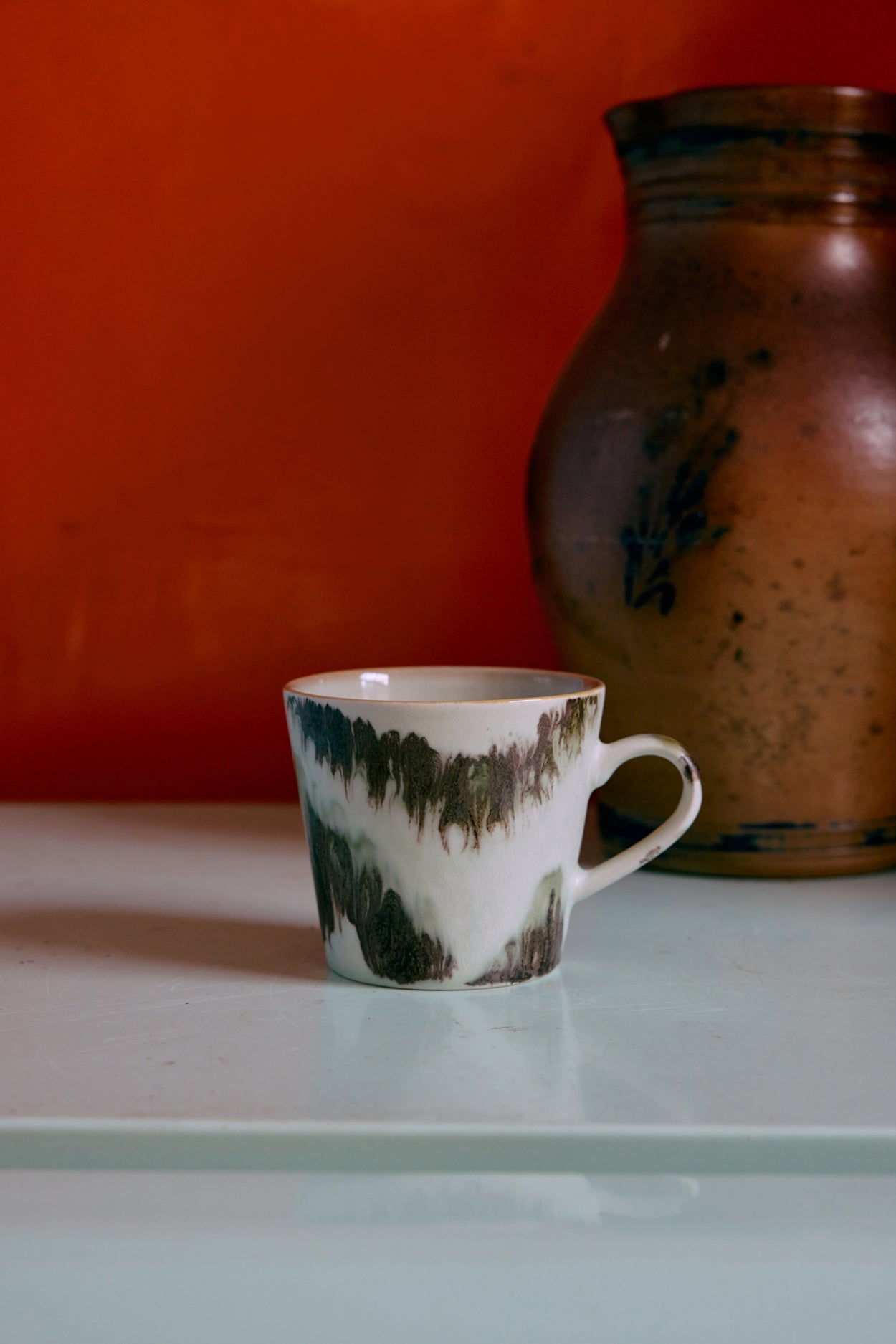 Céramique des années 70 : Mug à cappuccino - Maison Caldeira