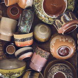 Céramique des années 70 : Petite bougie parfumée - Maison Caldeira