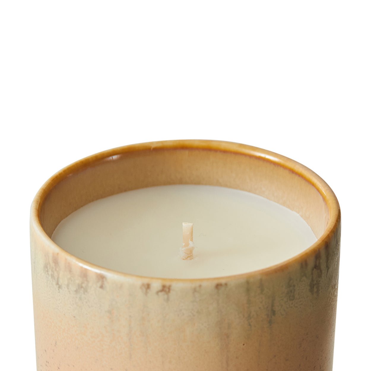 Céramique des années 70 : Petite bougie parfumée - Maison Caldeira
