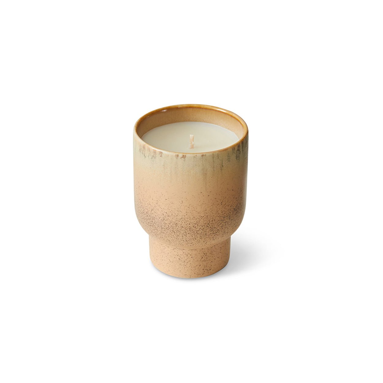 Céramique des années 70 : Petite bougie parfumée - Maison Caldeira