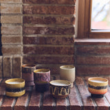 Céramique des années 70 : Petite bougie parfumée - Maison Caldeira