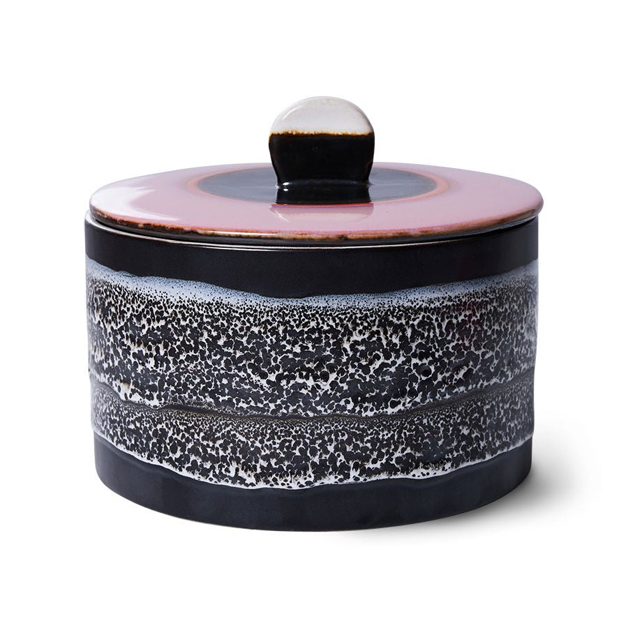 Céramique des années 70 : Pot à biscuits - Maison Caldeira