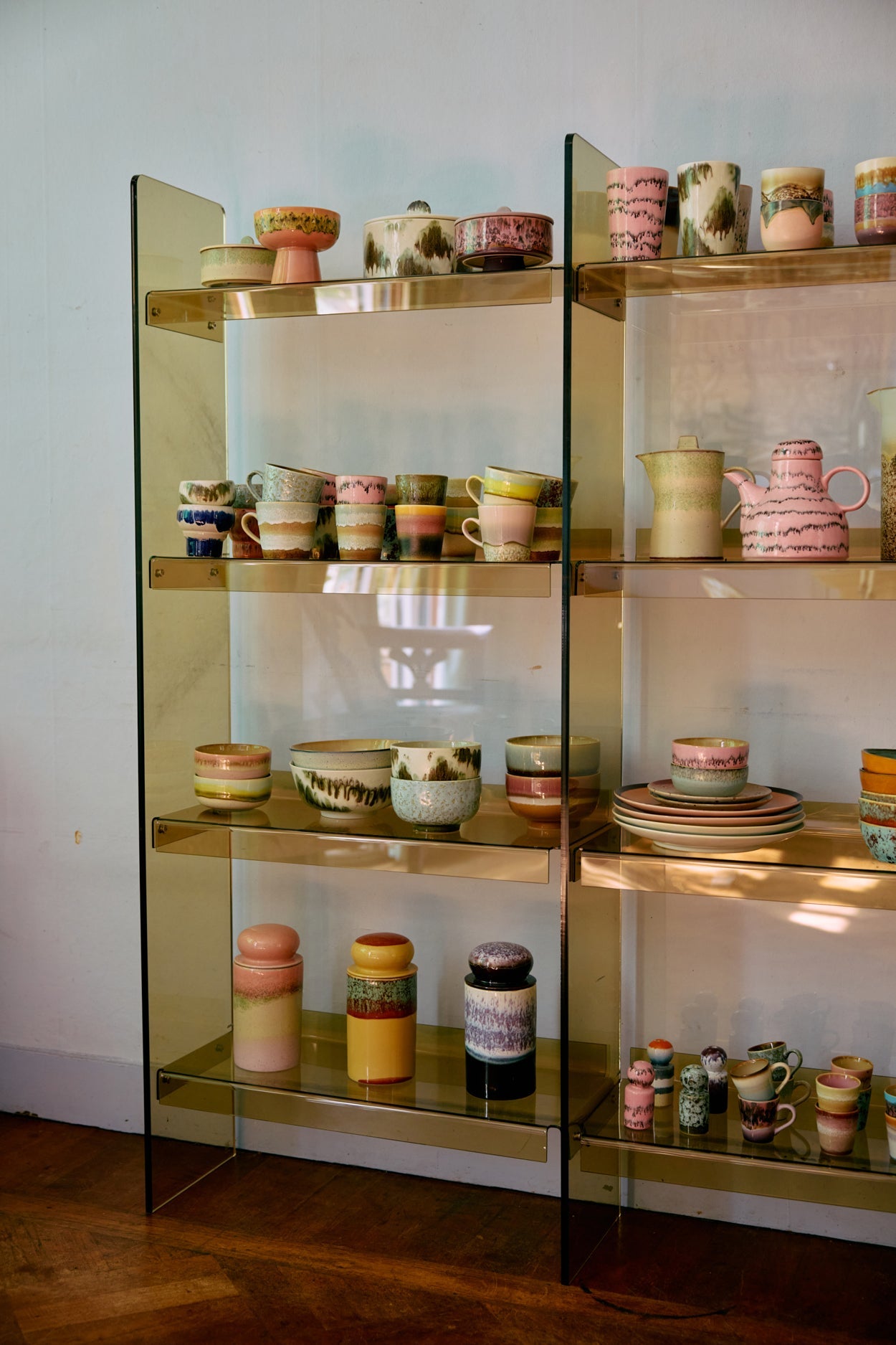 Céramique des années 70 : Pot de conservation - Maison Caldeira