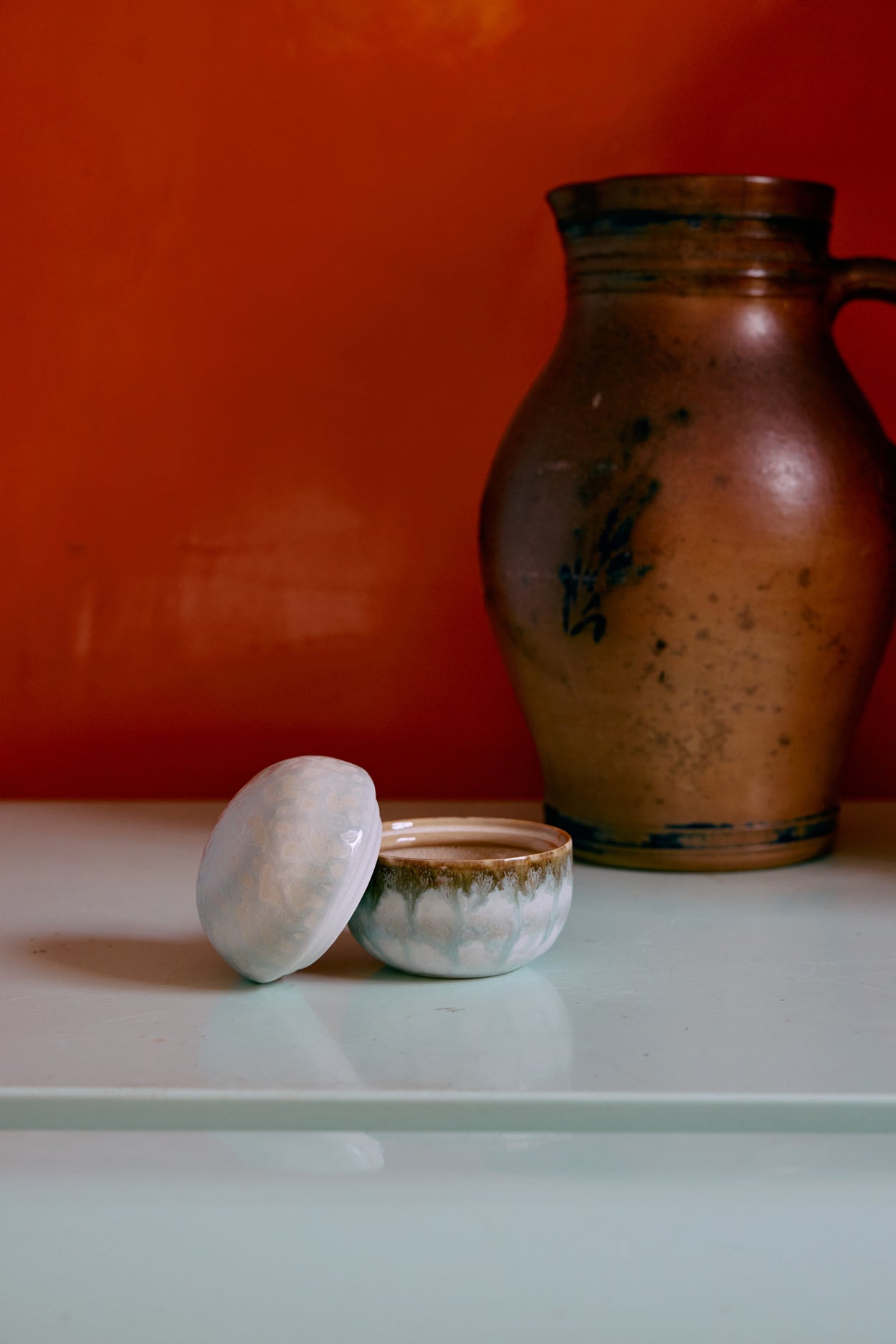 Céramique des années 70 : Sucrier - Maison Caldeira