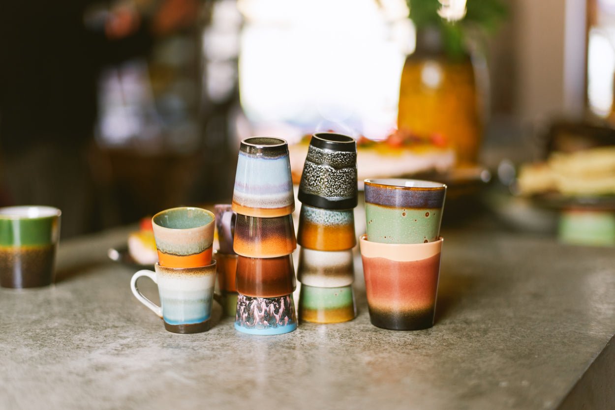 Céramique des années 70 : Tasse à café - Maison Caldeira