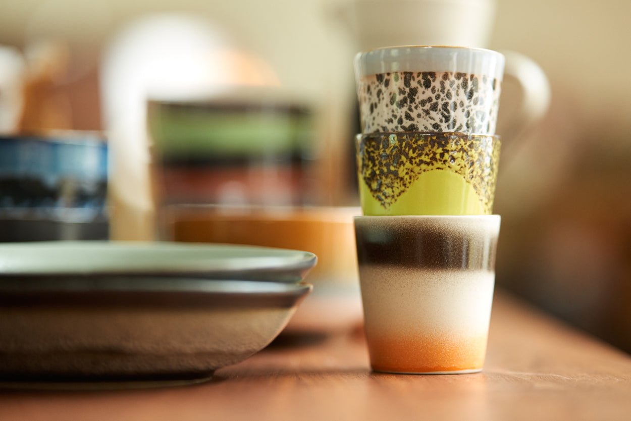 Céramique des années 70 : Tasse à café - Maison Caldeira