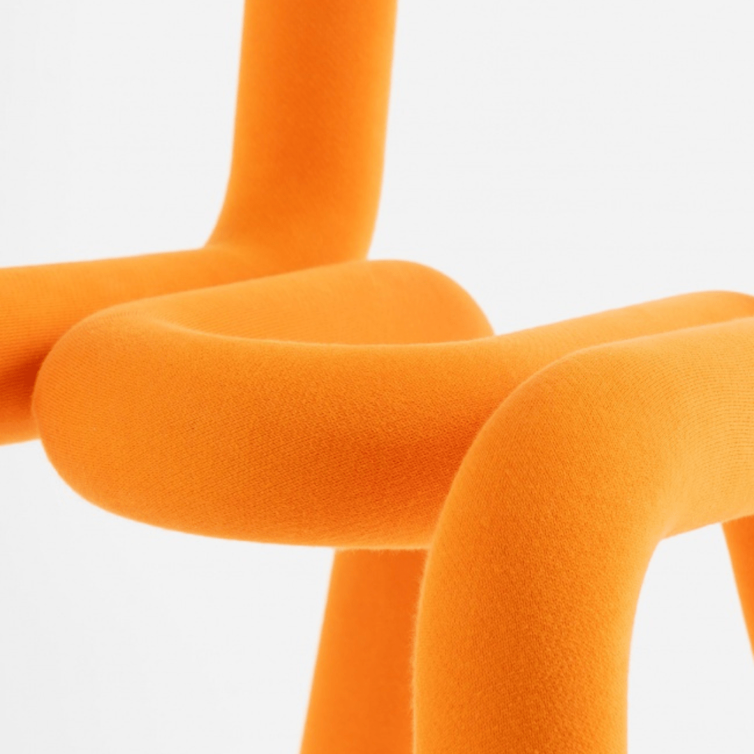 Chaise Bold - Orange - Moustache - Design Contemporain - Maison Caldeira