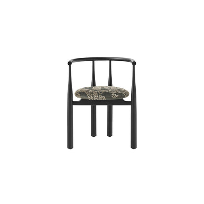 Chaise Bukowski - Noyer noir / Dedar Tiger Mountain - New works - Scandinave - Maison Caldeira