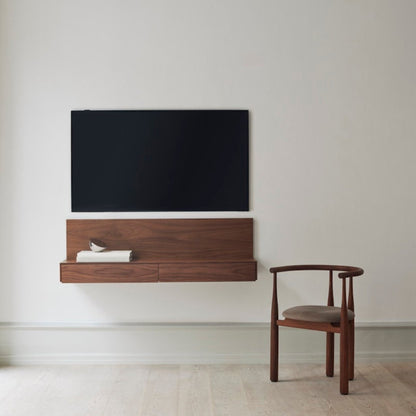 Chaise Bukowski - Noyer / Romo Linara - New works - Scandinave - Maison Caldeira