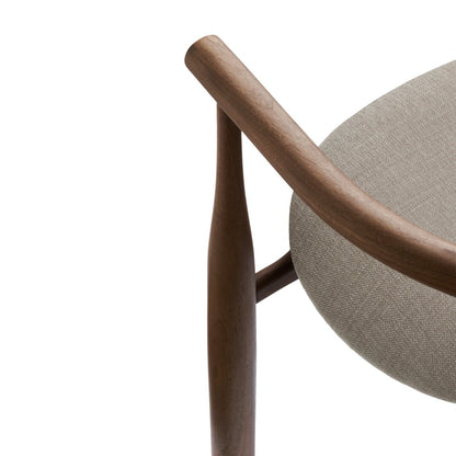 Chaise Bukowski - Noyer / Romo Linara - New works - Scandinave - Maison Caldeira