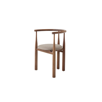 Chaise Bukowski - Noyer / Romo Linara - New works - Scandinave - Maison Caldeira