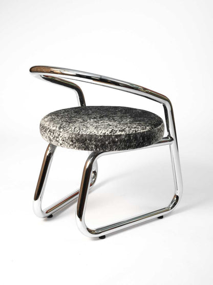 Chaise consul - Vache et Chrome - Axel Chay - Design Contemporain - Maison Caldeira