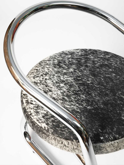 Chaise consul - Vache et Chrome - Axel Chay - Design Contemporain - Maison Caldeira