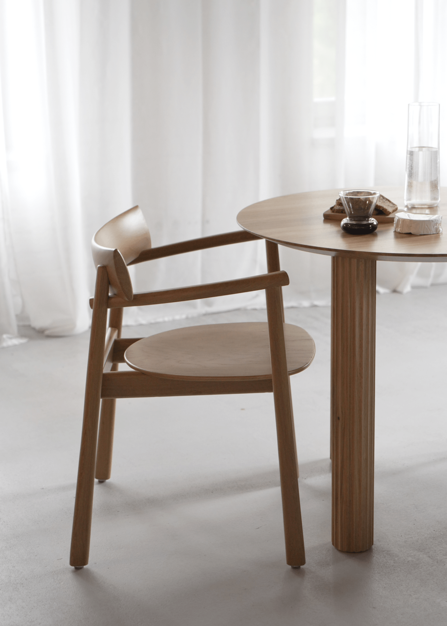 Chaise Elipsa - Natur Oak - Maison Caldeira
