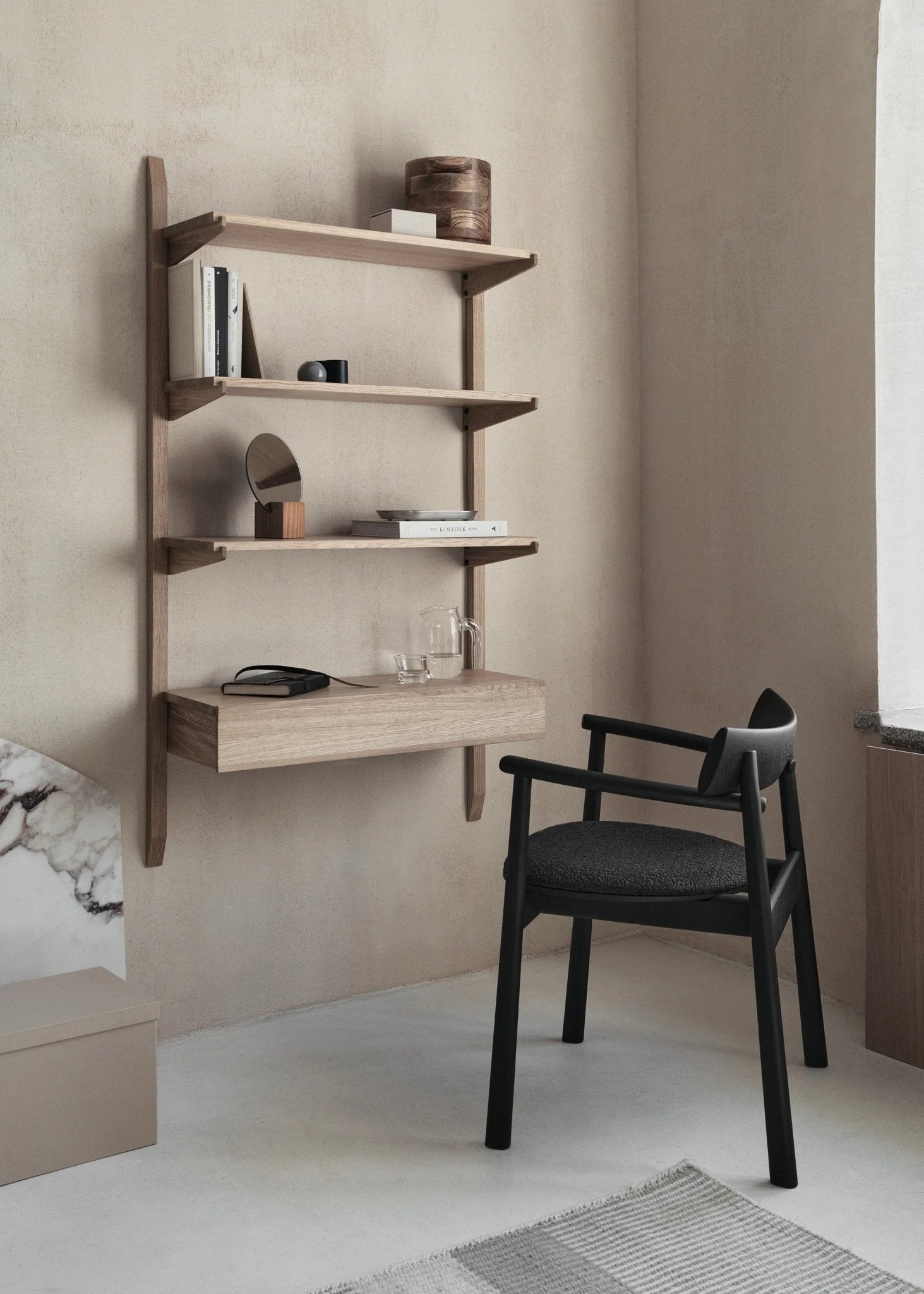 Chaise Elipsa Soft Black Oak - Maison Caldeira