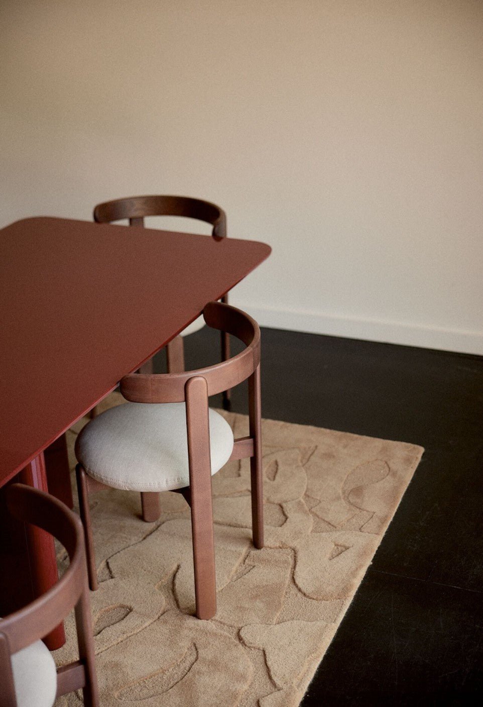 Chaise Lilas - Frêne Finition Noyer - Maison Caldeira