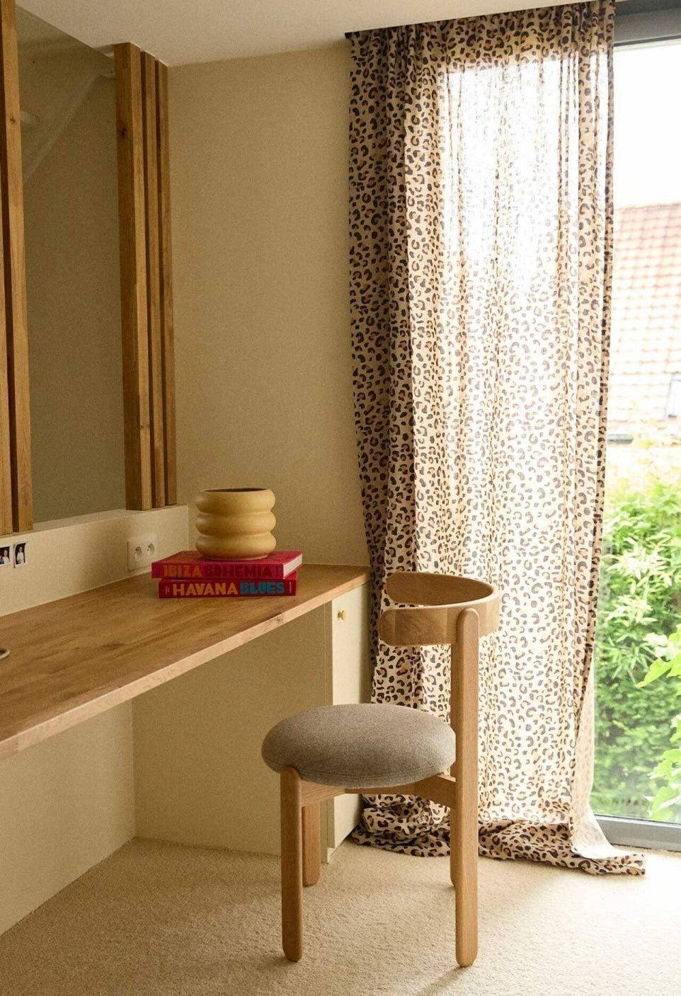 Chaise Lilas - Frêne Naturel - Maison Caldeira