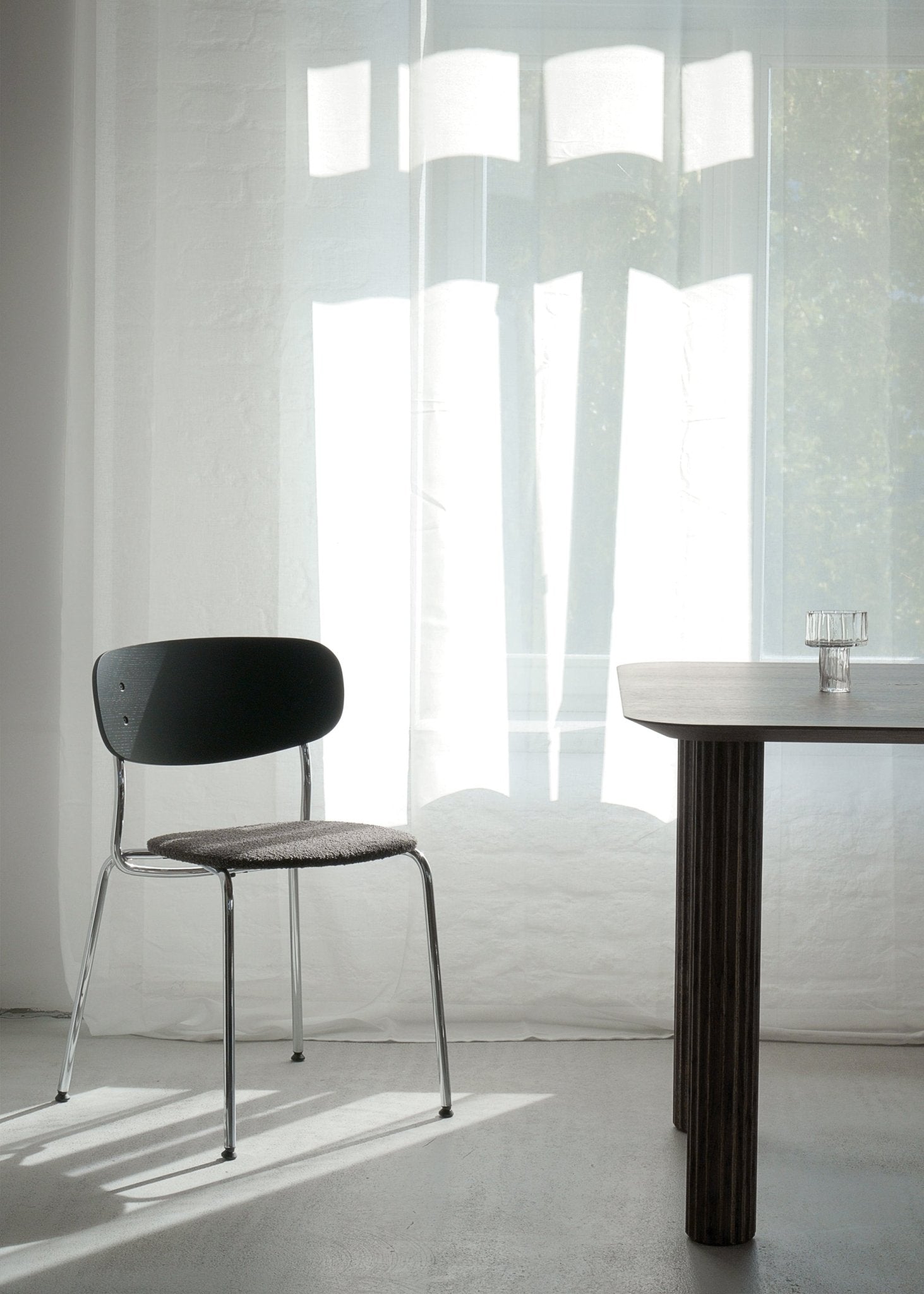 Chaise Splot Soft Chrome - Maison Caldeira