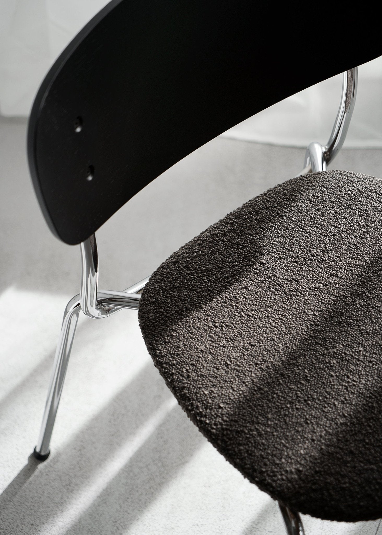 Chaise Splot Soft Chrome - Maison Caldeira