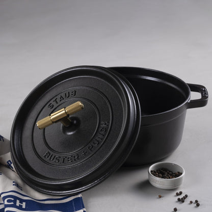 Cocotte Staub ⌀ 24CM - Buster and punch - Design Contemporain - Maison Caldeira