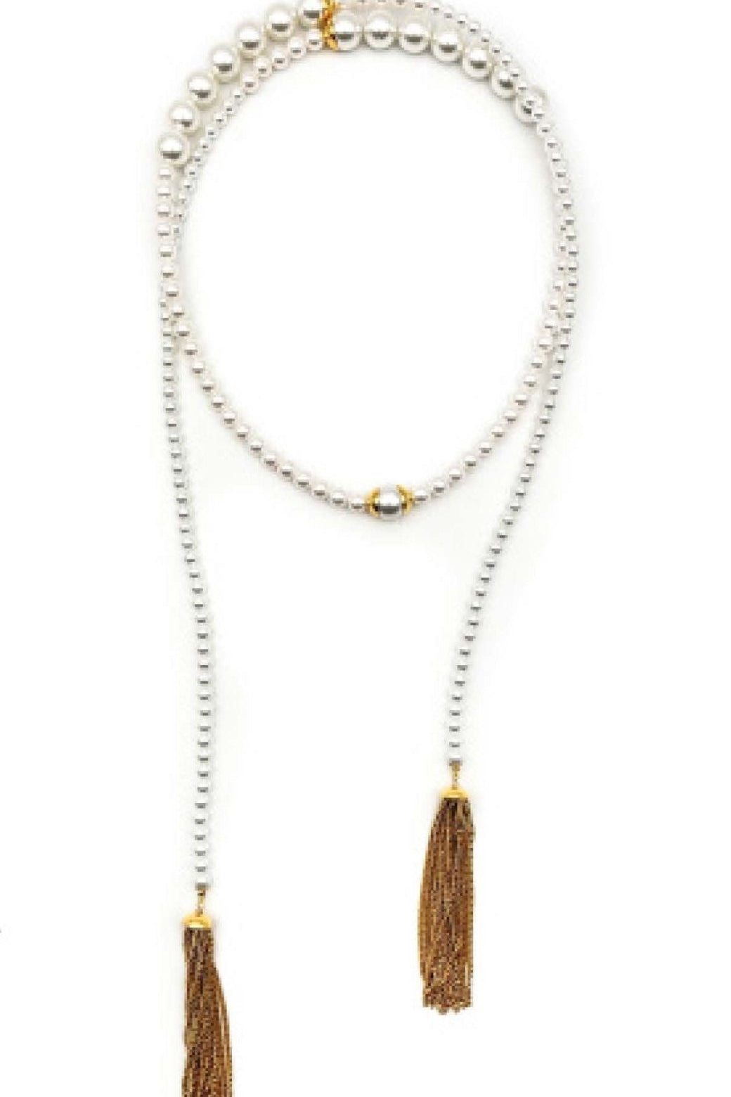 Collier cravate Marceau – Perles - Maison Caldeira