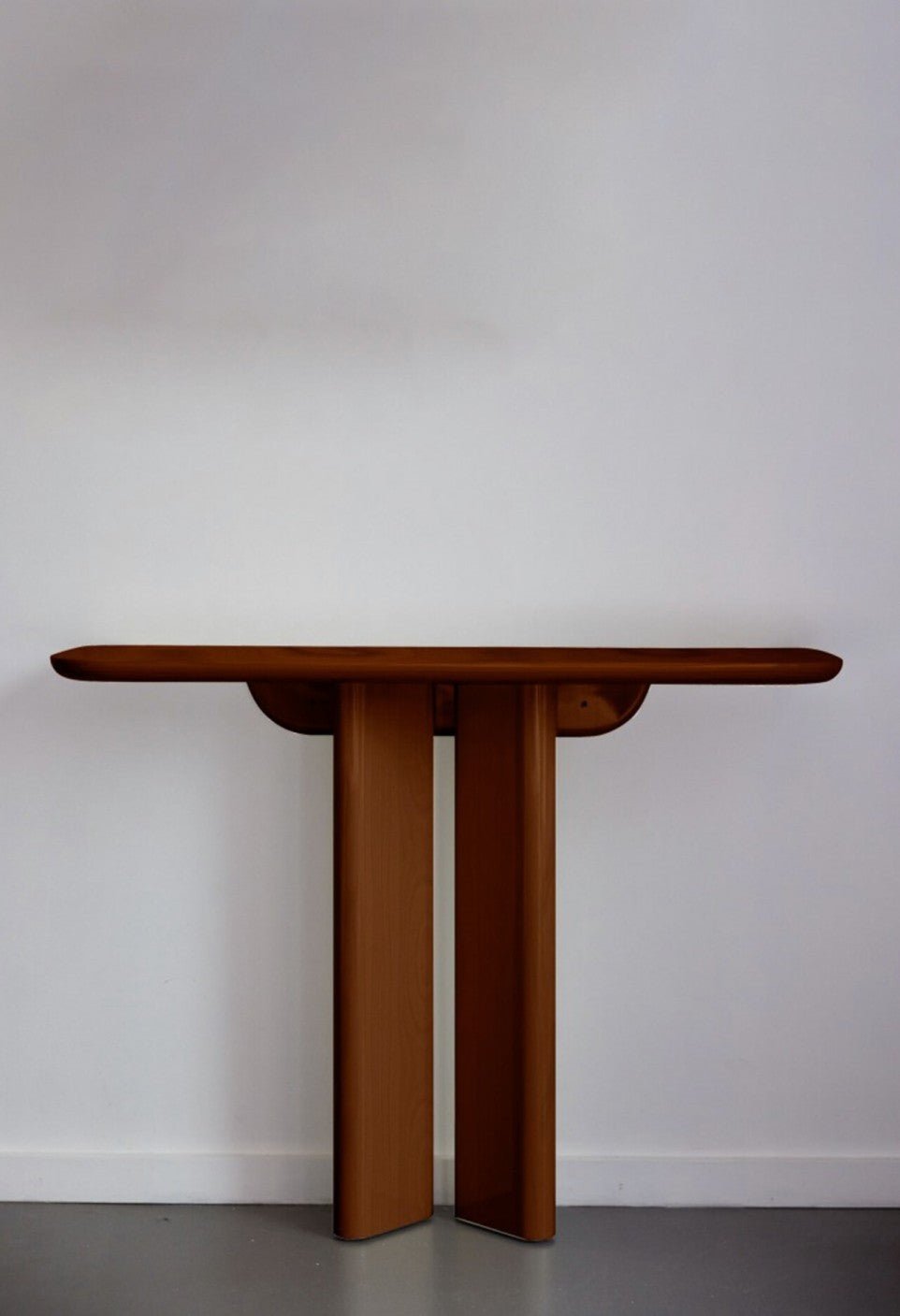Console Lou - Frêne Finition Noyer - Maison Caldeira
