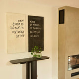 Console Lou - Frêne Lasuré Noir - Maison Caldeira