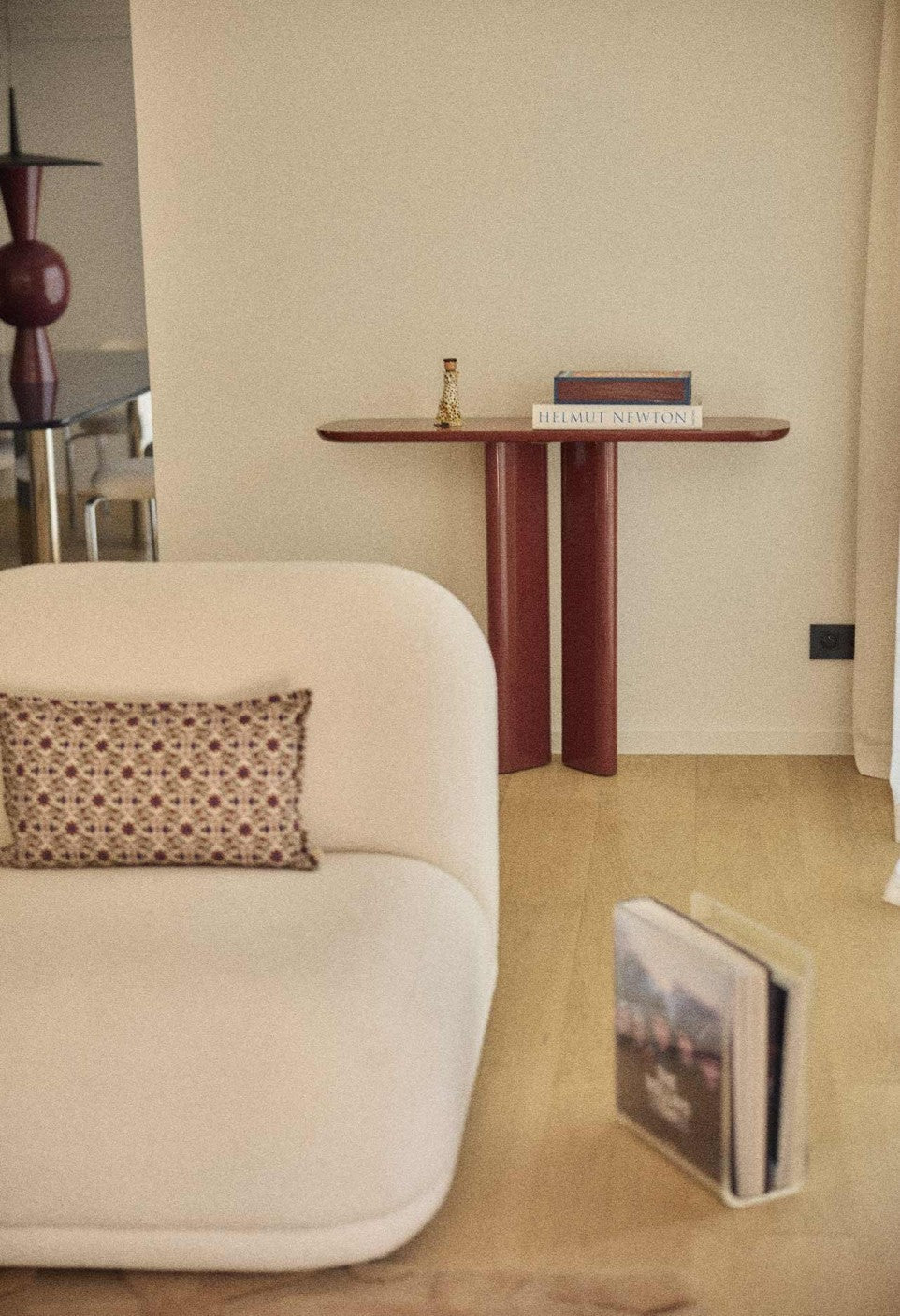 Console Lou - Laqué Bordeaux - Maison Caldeira