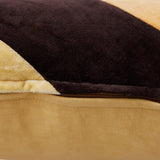 Coussin en velours rayé - Maison Caldeira