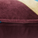 Coussin en velours rayé - Maison Caldeira
