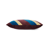 Coussin en velours rayé - Maison Caldeira