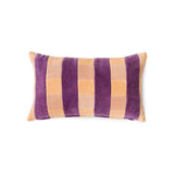 Coussin en velours rayé - Maison Caldeira