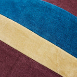Coussin en velours rayé - Maison Caldeira