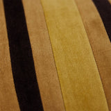 Coussin en velours rayé - Maison Caldeira